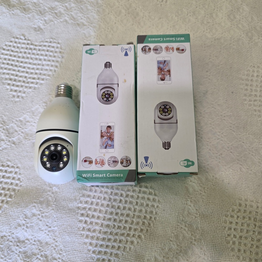 Noonkey Smart Security Camera Unisex OS White Bulb PTZ WiFi FHD 5G TV-A10 Tech